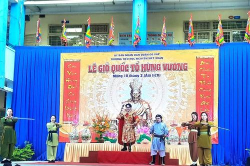 Sân khấu học đường: Bồi đắp tình yêu lịch sử, nghệ thuật dân tộc