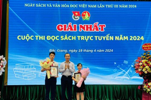 Bắc Giang trao giải Cuộc thi đọc sách trực tuyến năm 2024
