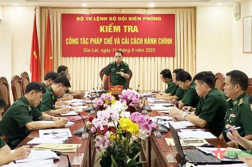Bộ Tham mưu BĐBP: Nỗ lực, quyết tâm hoàn thành toàn diện nhiệm vụ công tác tham mưu Biên phòng