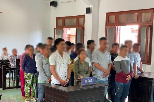 Tổ chức xóc bầu cua, 34 bị cáo lĩnh án