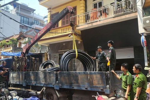 Công an Phú Thọ phá chuyên án trộm cắp dây cáp ngầm với quy mô đặc biệt lớn