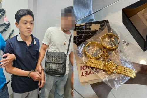 Đối tượng cướp tiệm vàng ở Phan Thiết bị bắt sau 24 giờ gây án