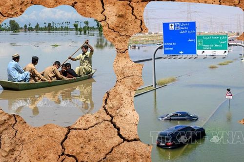 Hiện tượng lạ mưa lớn khuynh đảo những khu vực thường khô hạn
