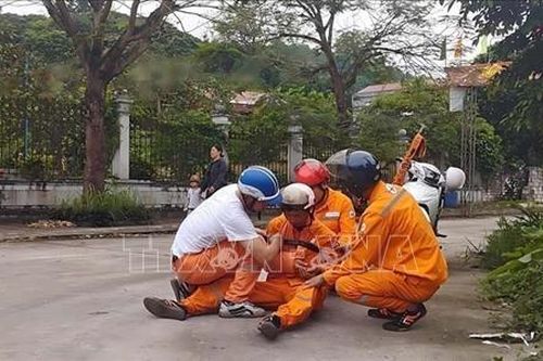 Điện lực Hải Dương diễn tập phòng chống thiên tai, an toàn lao động