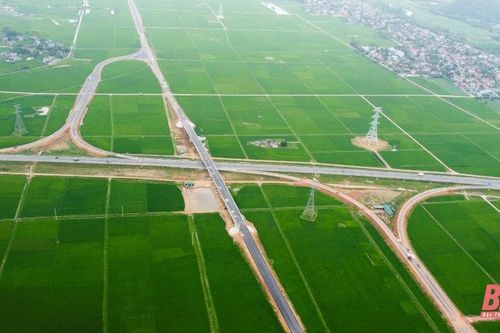 Hai nút giao với đường cao tốc Bắc - Nam qua địa phận Thanh Hóa chính thức đi vào hoạt động