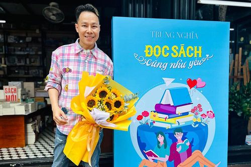 Ngày Sách và văn hóa đọc Việt Nam lần thứ 3-2024: Tác giả Trung Nghĩa: Đọc sách cũng như yêu là 'bức thư tình' gửi đến sách báo