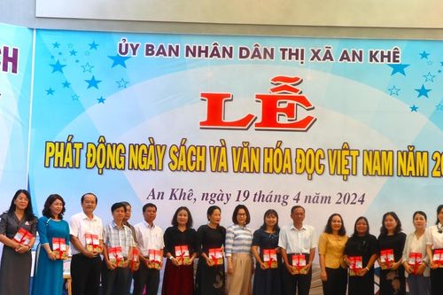 An Khê phát động Ngày sách và Văn hóa đọc Việt Nam năm 2024