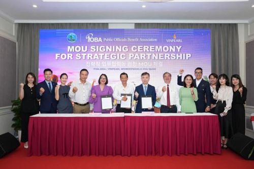 Hiệp hội Công ích chung Hàn Quốc ký kết ghi nhớ xúc tiến chương trình phúc lợi tại Vinpearl cho viên chức