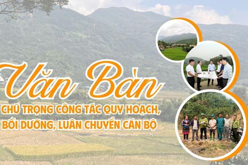 Văn Bàn chú trọng công tác quy hoạch, bồi dưỡng, luân chuyển cán bộ