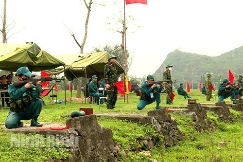 Kim Sơn khai mạc Hội thao bắn súng quân dụng và thể thao quốc phòng năm 2024