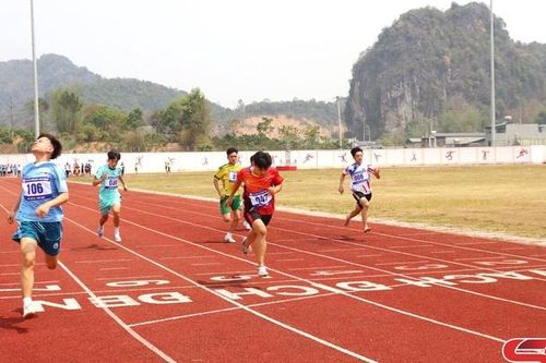 Thi đấu môn điền kinh tại Hội khỏe Phù Đổng lần thứ XII