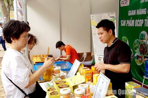 Tuyên Quang có 2 gian hàng tham gia Hội chợ xúc tiến thương mại tại Hà Nội