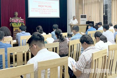 Triển khai Hội thi Sáng tạo Kỹ thuật tỉnh năm 2024-2025