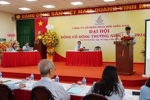 Công ty CP Phân bón Miền Nam: Năm 2024, phấn đấu tổng doanh thu đạt 1.620 tỷ đồng