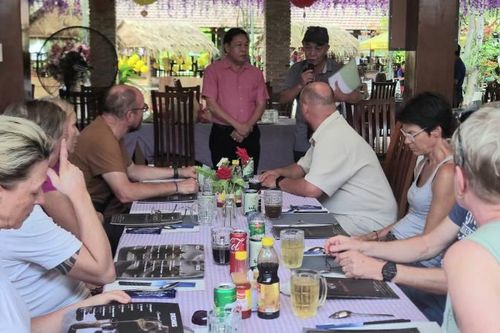 Thăm hỏi các du khách quốc tế sau vụ tàu cao tốc va chạm phà sắt làm 3 người bị thương