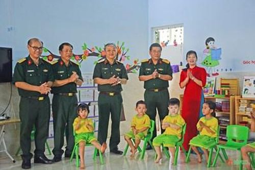 Công ty 74: Xây dựng 'Trường mầm non hạnh phúc, lấy trẻ làm trung tâm'