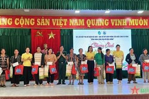 Đồng hành cùng phụ nữ biên cương tại huyện Tây Giang