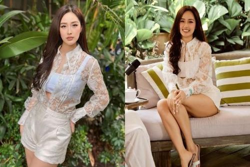 Mai Phương Thúy khoe sắc vóc thon gọn với áo xuyên thấu tuổi U40