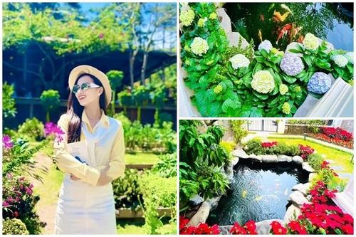 Biệt thự rực sắc hoa của nữ diễn viên 'giàu nhất miền Bắc'