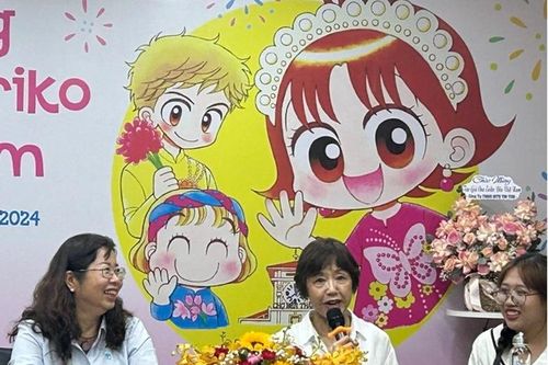 Tác giả bộ truyện 'Nhóc Miko - cô bé nhí nhảnh' giao lưu với độc giả Việt Nam