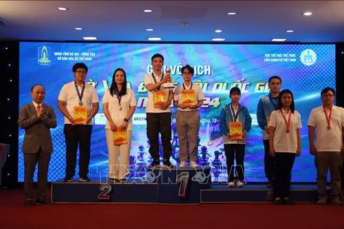 Kết thúc Giải Cờ vua đồng đội Quốc gia năm 2024