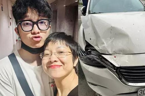 Vừa bị tai nạn, MC Thảo Vân rơi nước mắt khi thấy dòng tin nhắn của con trai