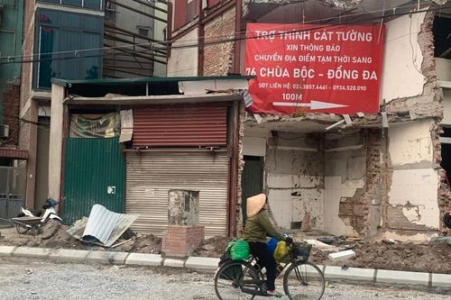 Sau 3 năm giải phóng mặt bằng, liệu có tái diễn cảnh nhà siêu mỏng ở nút giao Chùa Bộc - Thái Hà?
