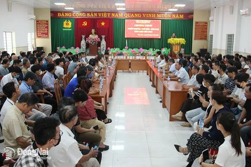 Tuyên truyền phòng ngừa tội phạm, tệ nạn ma túy cho 300 chủ cơ sở kinh doanh có điều kiện