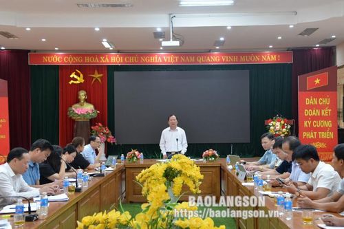 Thực hiện tốt công tác chuẩn bị đón Đoàn chuyên gia UNESCO khảo sát thực địa Công viên địa chất Lạng Sơn