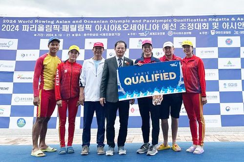 Canoeing và rowing Việt Nam liên tiếp giành vé Olympic Paris