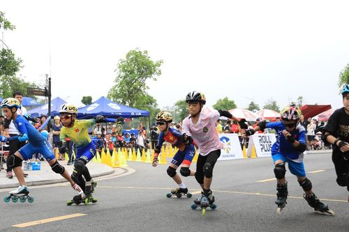Hơn 200 VĐV dự giải vô địch Roller Sports Cup Quốc gia 2024