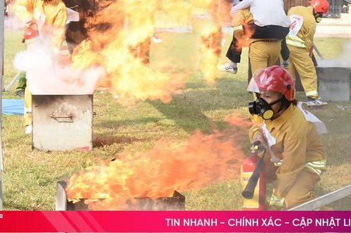 Sôi nổi hội thi chữa cháy và cứu nạn, cứu hộ ở các địa phương