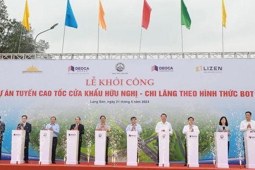 Thủ tướng phát lệnh khởi công Dự án Cao tốc Chi Lăng-cửa khẩu Hữu Nghị