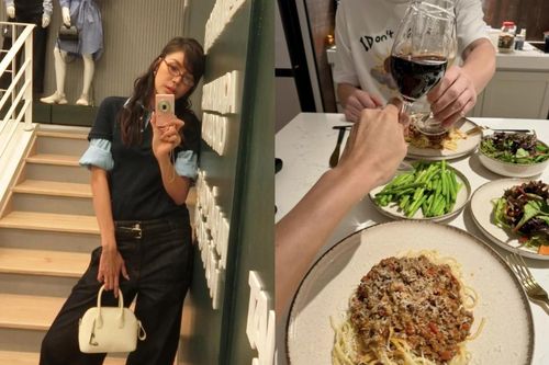 Minh Tú giữ đúng lời hứa với chồng trong đám cưới, trổ tài 'nữ công gia chánh' cực đảm đang