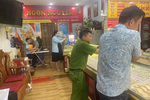 Nhiều tiệm kinh doanh vàng không nguồn gốc
