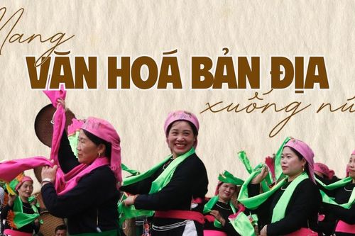 Mang văn hóa bản địa xuống núi