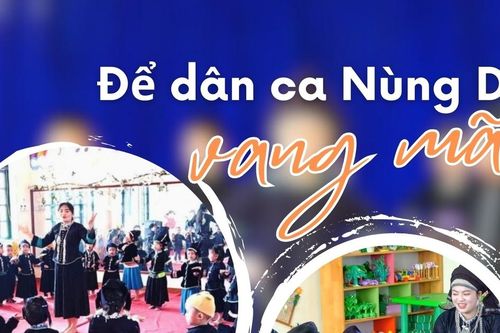 Để dân ca Nùng Dín vang mãi
