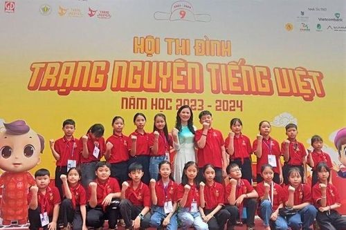 24 học sinh Lào Cai đạt giải Cuộc thi Trạng Nguyên Tiếng Việt năm học 2023 - 2024 cấp quốc gia