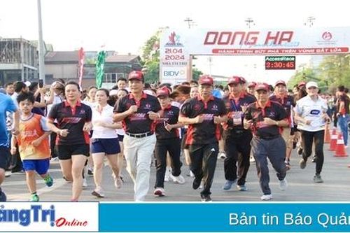 Giải chạy Marathon TP. Đông Hà năm 2024