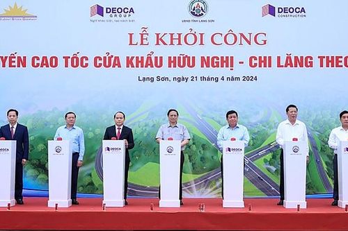 Thủ tướng phát lệnh khởi công xây dựng tuyến cao tốc cửa khẩu Hữu Nghị -Chi Lăng