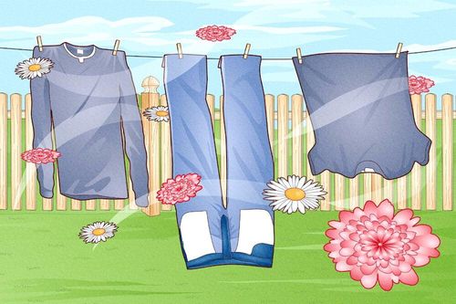 Tại sao nhiều người nước ngoài phơi quần lộn ngược cạp xuống dưới?