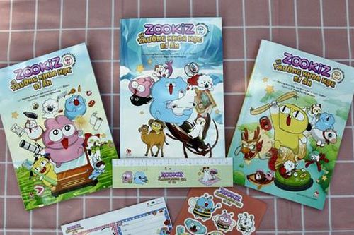 'Zookiz và Trường khoa học bí ẩn' - truyện tranh của tác giả Hàn Quốc