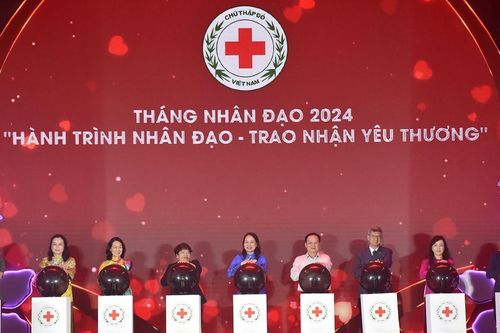 Phát động Tháng Nhân đạo quốc gia năm 2024