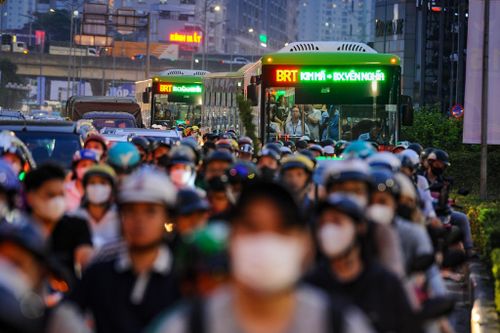Hiện trạng tuyến buýt BRT trước đề xuất thay bằng đường sắt đô thị
