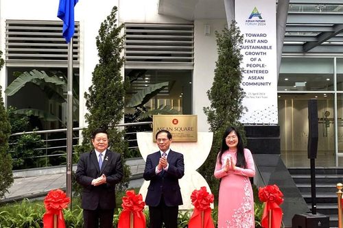 Khánh thành Quảng trường ASEAN tại Hà Nội