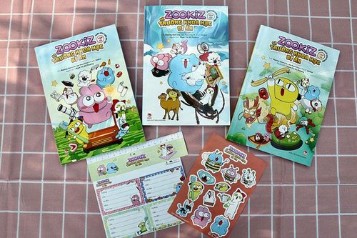 Biểu tượng mạng xã hội ZOOKiZ lên truyện tranh