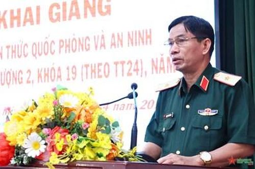 Quân khu 7 khai giảng lớp bồi dưỡng kiến thức quốc phòng và an ninh cho đối tượng 2