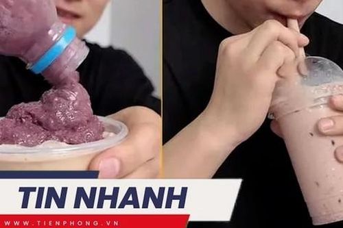 TIN NHANH: Chuyên gia lên tiếng về vụ pha mắm tôm vào trà sữa