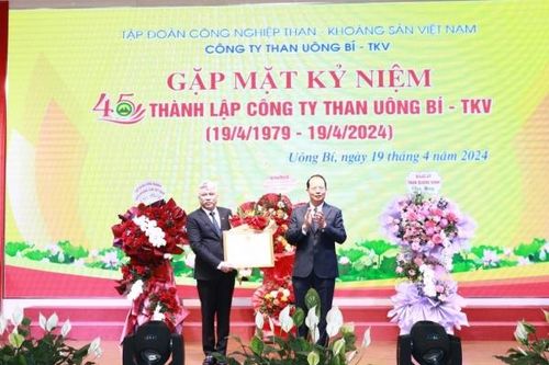 Than Uông Bí TKV: 45 năm phát huy truyền thống 'Kỷ luật và Đồng tâm'