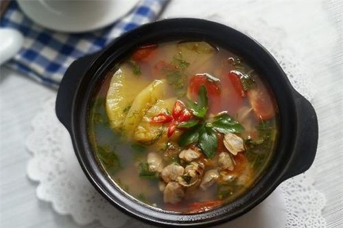 Canh ngao chua nấu đậu hũ thanh mát, đậm đà